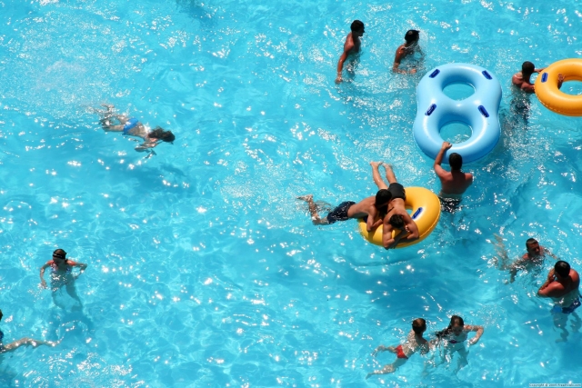 In piscina