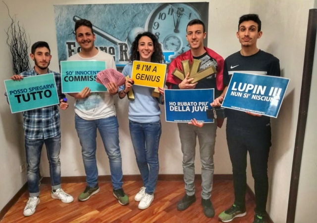 gli amici nella sfida