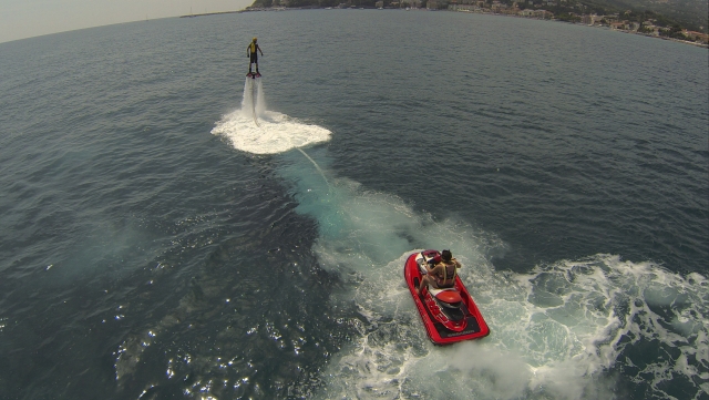 Fliegen mit dem Flyboard 