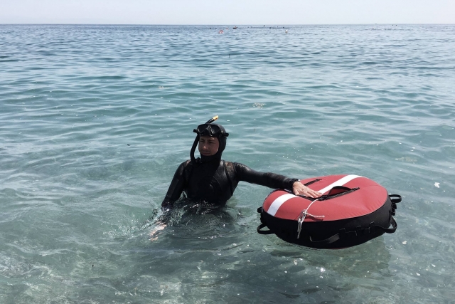  Mit dem Rettungsring 