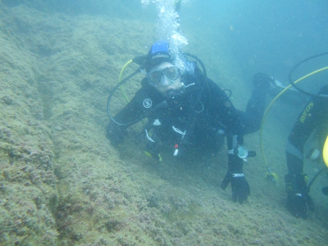  tocando el fondo marino