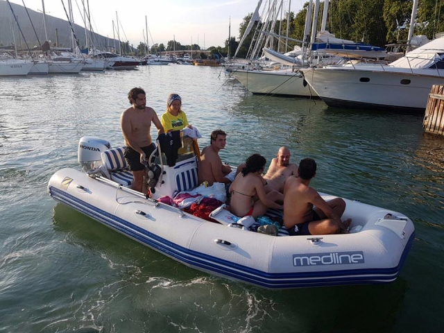  Dinghy rental 40 HP 