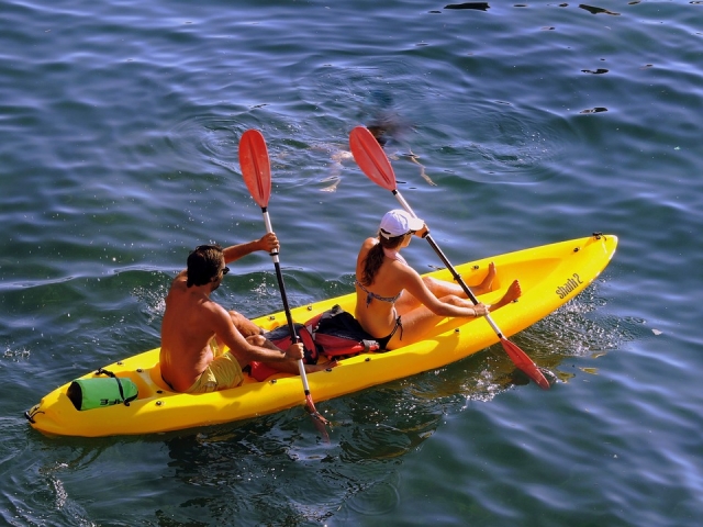  canoë en couple 