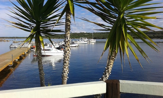  La vista dallo yacht club 