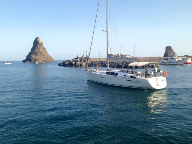 La bellissima barca a vela