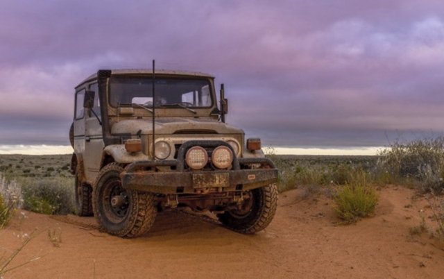 One of our off-road vehicles