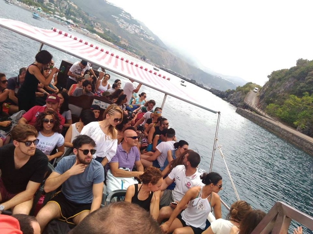 During the excursion