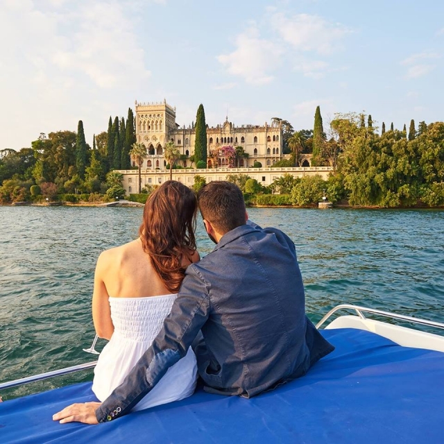 Escursione romantica sul lago di Garda