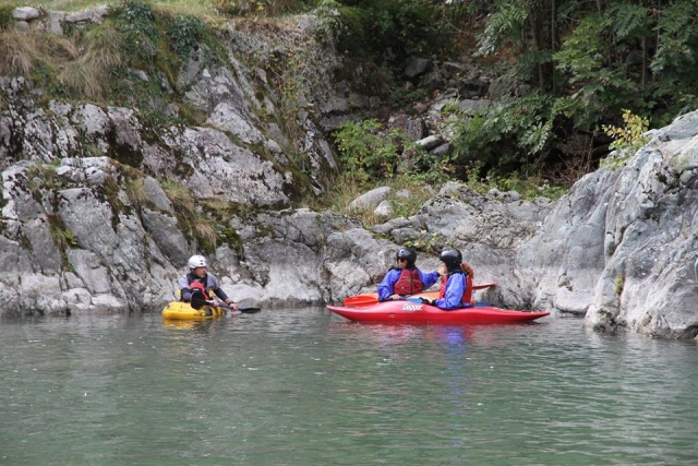 Nel fiume Sesia
