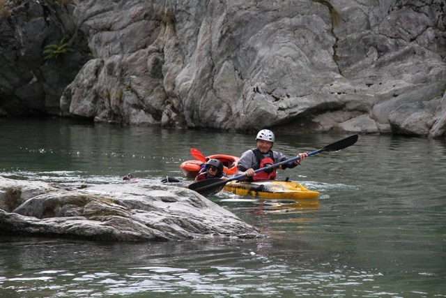 Navigando su fiume