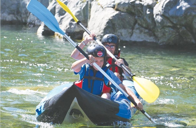 Kayak fluviale