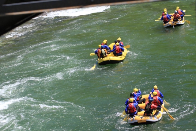I gommoni nel fiume