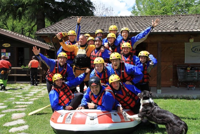 Vieni a divertirti con il rafting