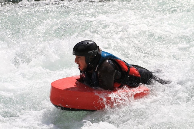Avventura sull'hydrospeed