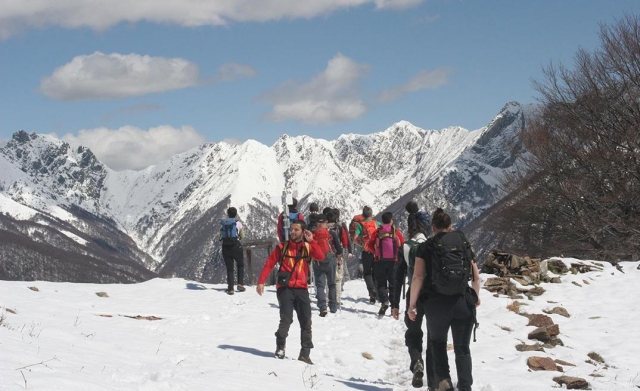 Trekking invernale