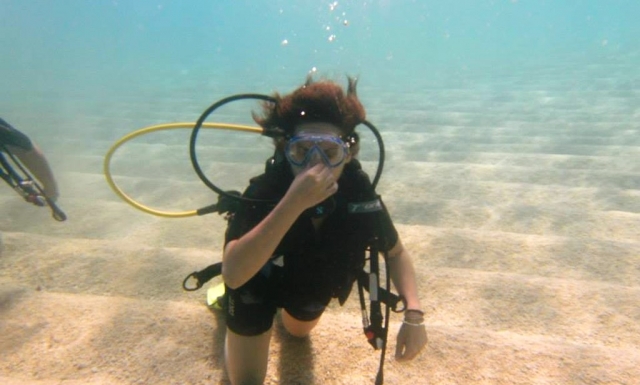  In apnea 