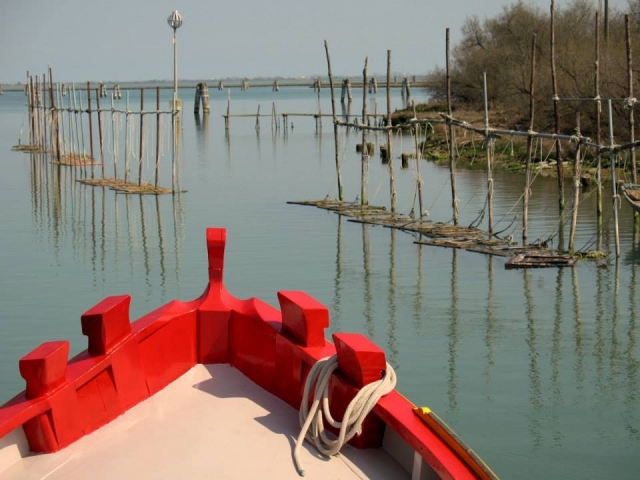  un Bragozzo de color 