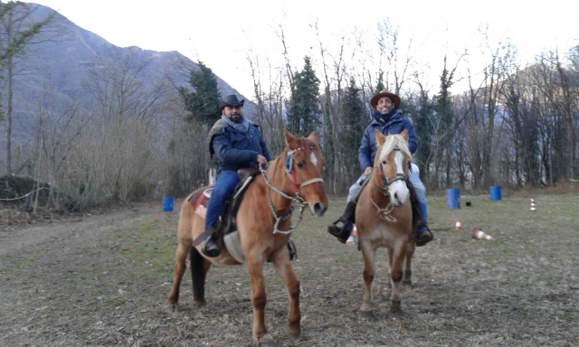  Zu Pferd im Val di Susa 