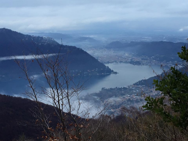 La vista sul Lago di Como