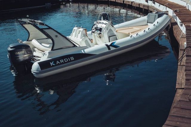 Uno dei nostri gommoni