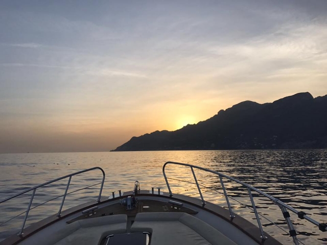  sunset on the sea 