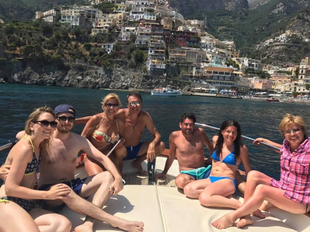 all together in Positano 