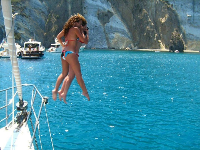  Ein Tauchgang im März 