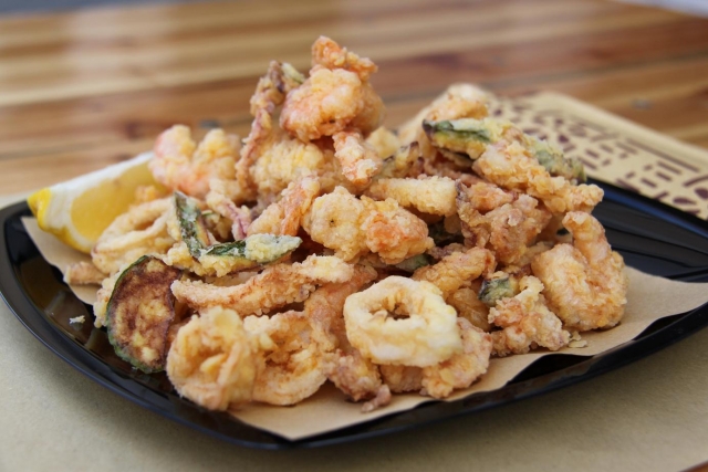 混合油炸食品 