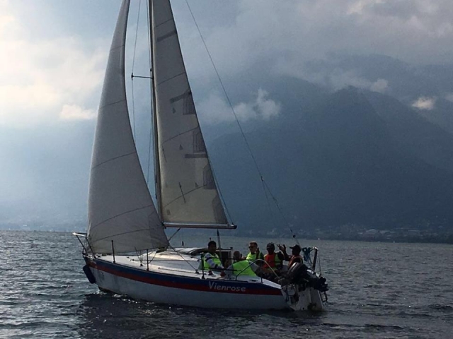 Cruise on a sailing boat 