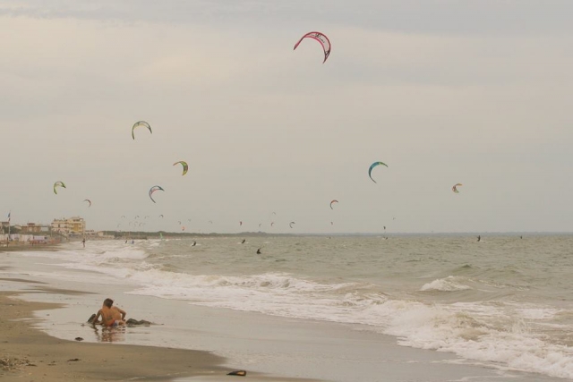 Kitesurf a Pomezia