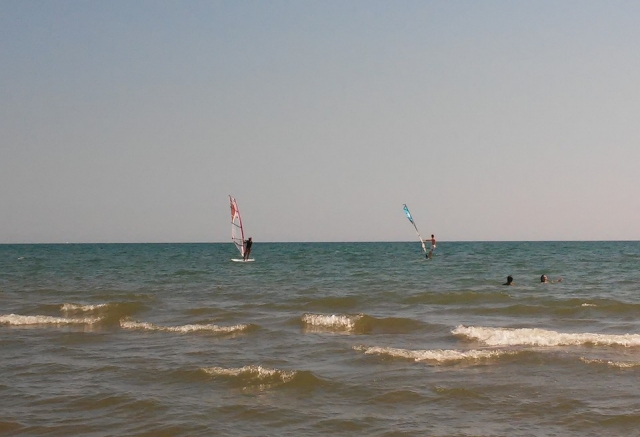 Windsurf in mare