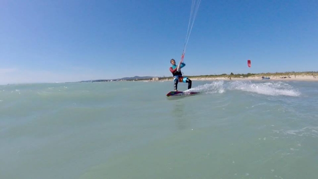  Sonde les vagues avec le kite 