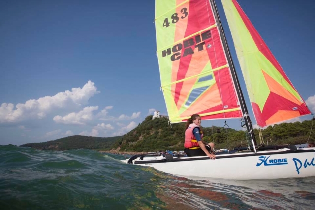 Scuola vela a Punta Ala