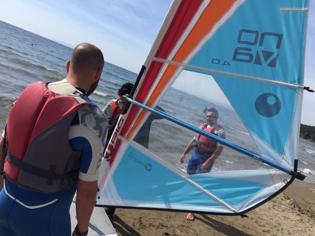 La vela è quasi pronta