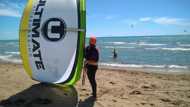  Le kite est prêt 