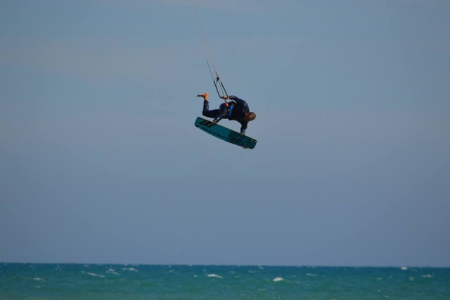  ¡salta sobre el mar 