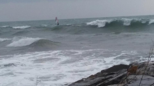  Windsurf in condizioni proibitive