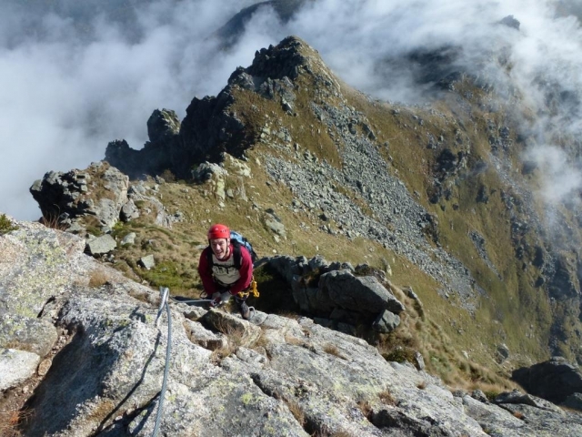 In cima al monte mucrone