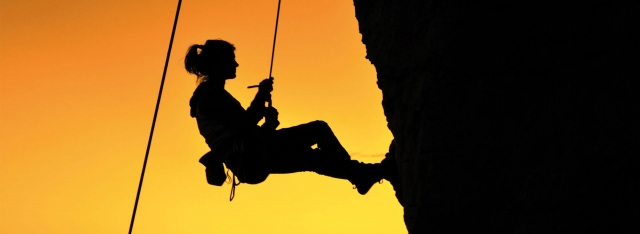  ein Sonnenuntergang in großer Höhe 