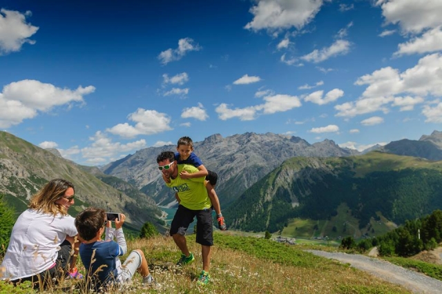 una giornata in montagna