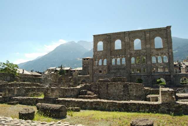  Vestiges romains à aoste 