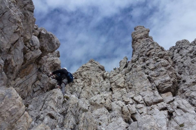 Durante l arrampicata