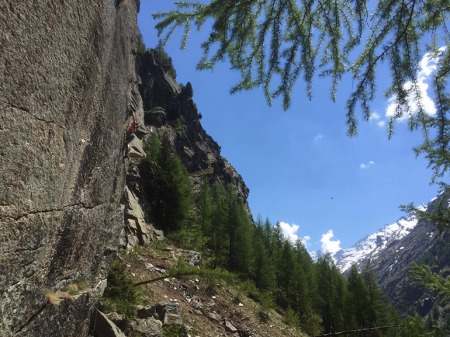 Sfidando la montagna