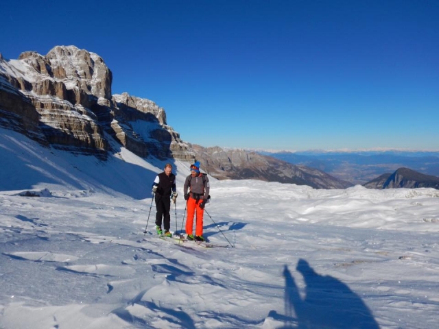 Con le ciaspole ai piedi