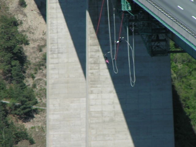 during the jump 