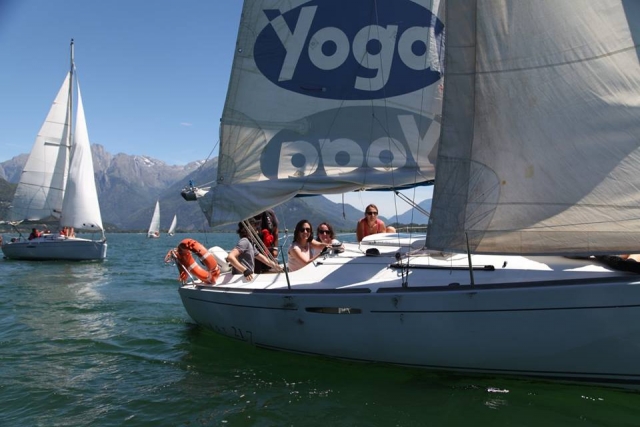 veleggiare nel lago