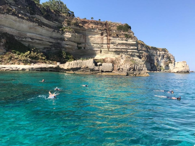 snorkeling to capo vatican 