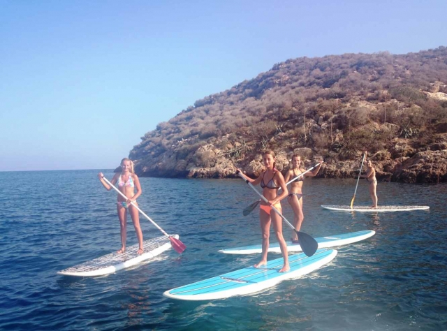 Paddle surf tra amici