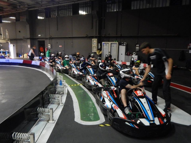 in attesa della partenza