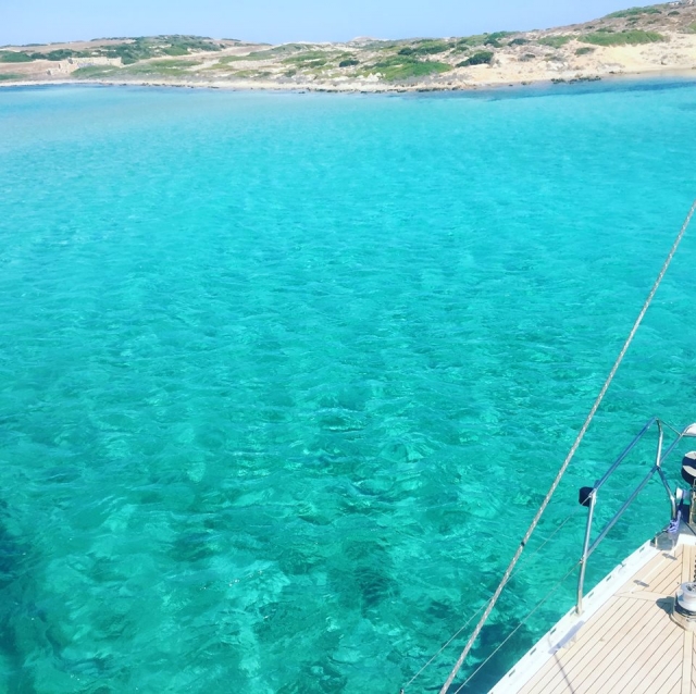 in acqua cristalline